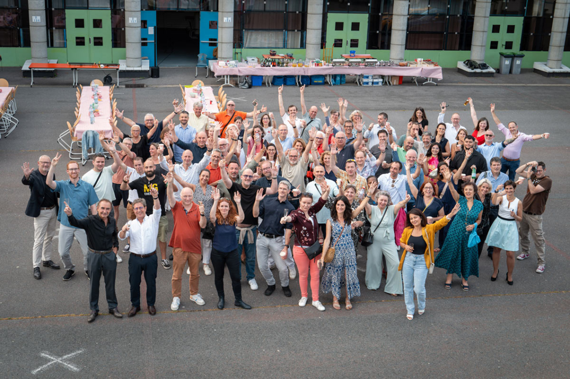 Barbecue convivial avant la coupure estivale !