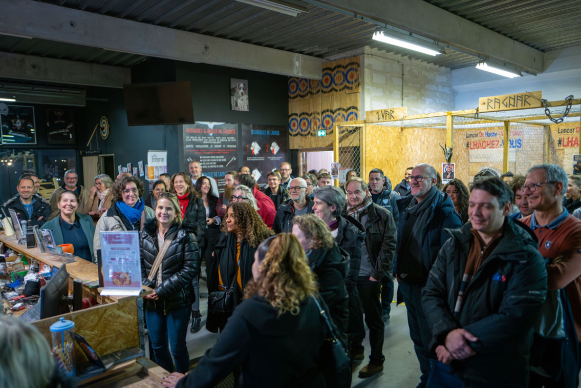 Lancer de haches et retrouvailles