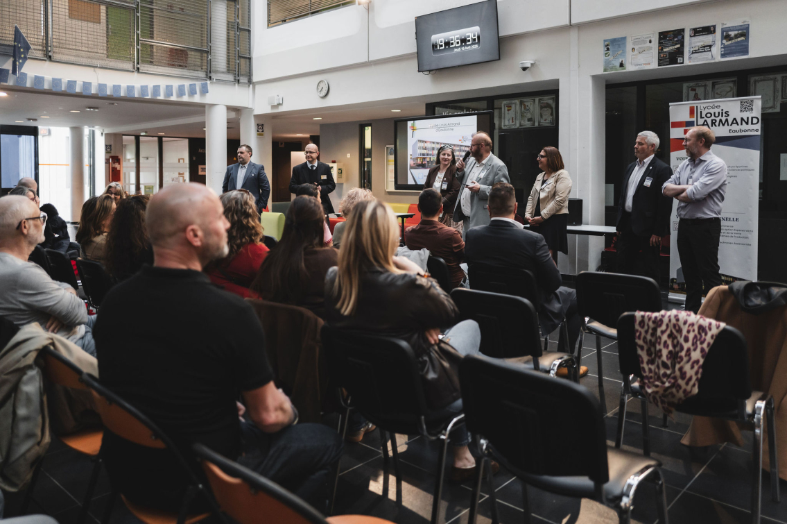 La soir&eacute;e du CLEE au Lyc&eacute;e Louis Armand d'Eaubonne